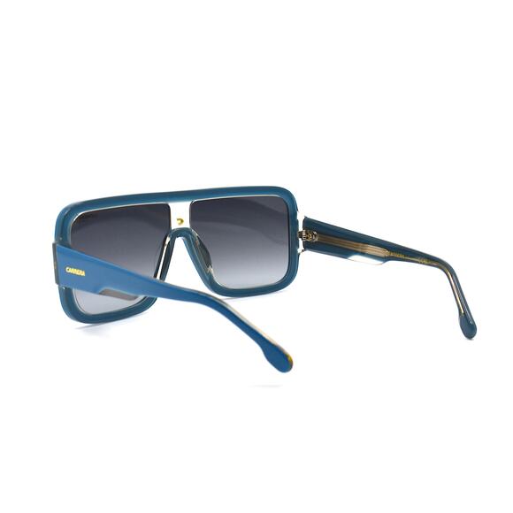 BRAND NEW CARRERA FLAGLAB 14 BLUE GREY GRADIENT AUTHENTIC SUNGLASSES - Picture 7 of 11